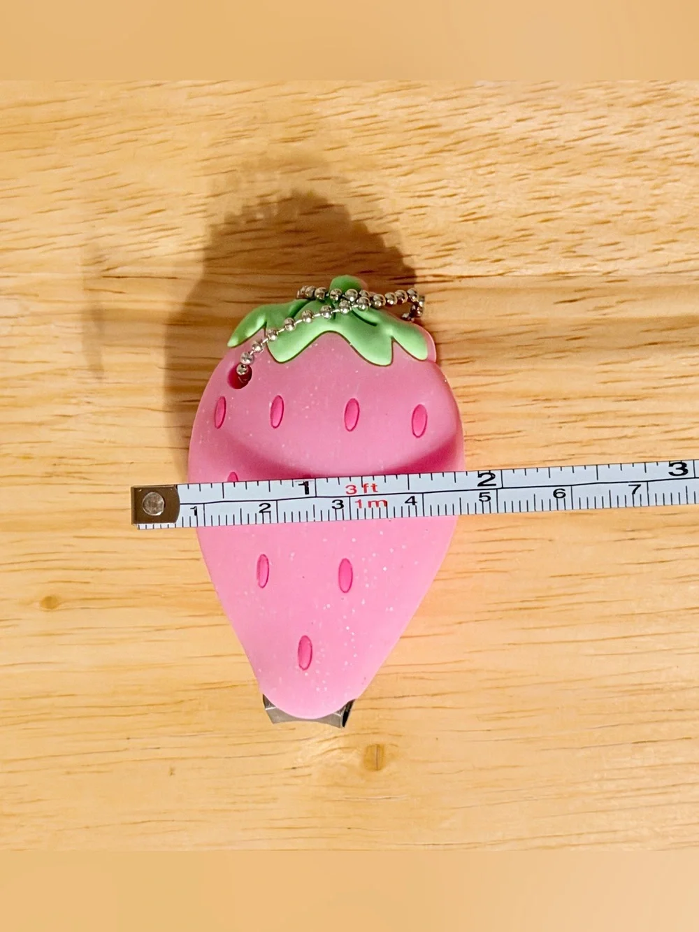 Bath & Body Works Strawberry Nail Clippers 2014 Rare Vintage BBW Keychain
